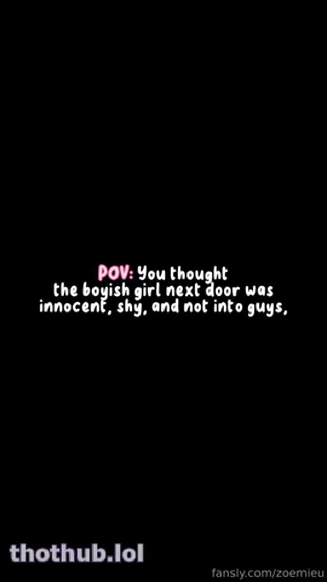 ZoeyMieu – First BG sextape