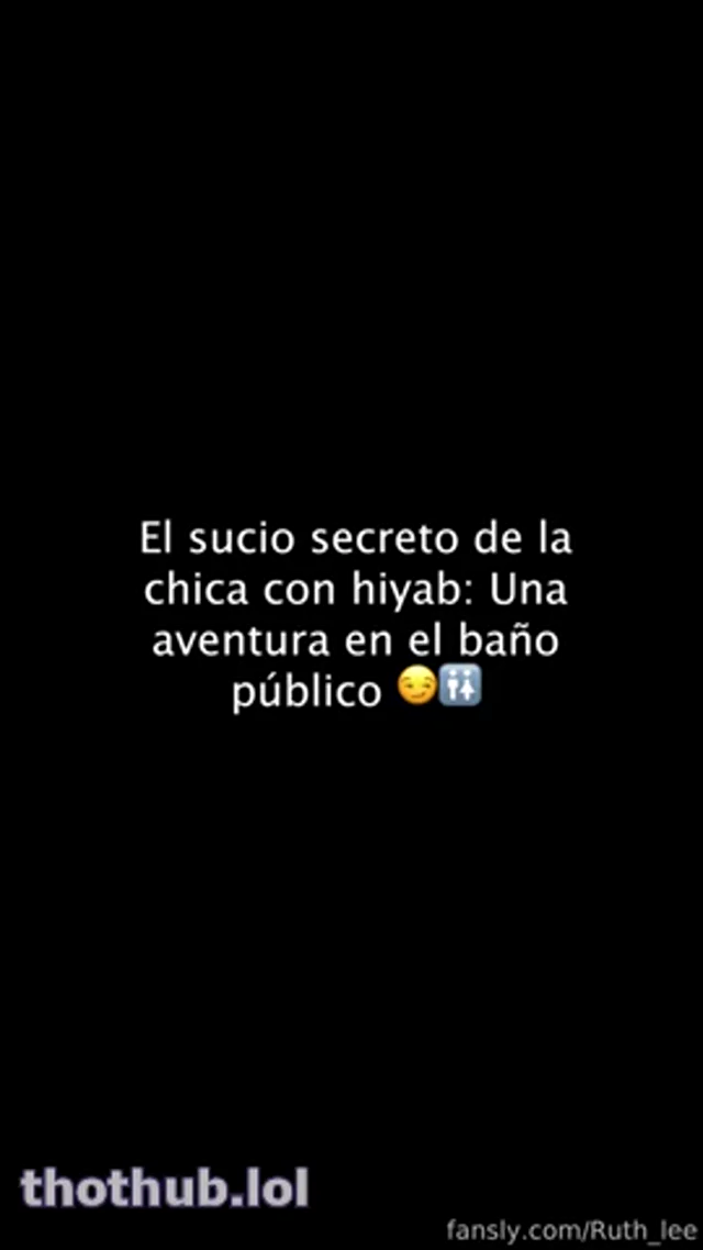 Ruth Lee Hijabi Sex In Public