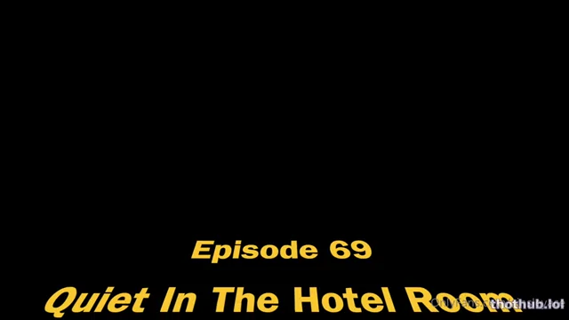 Ainsleyace Quite in the hotel room BG