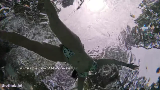AmWednesday – Swimming (Great Pussy & Butthole Close Up)