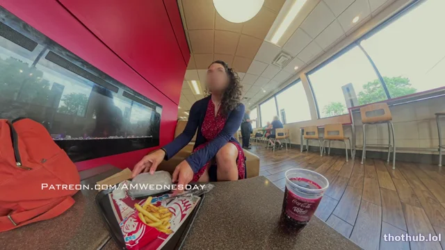 AmWednesday – Lunch At Wendy’s (Caught)