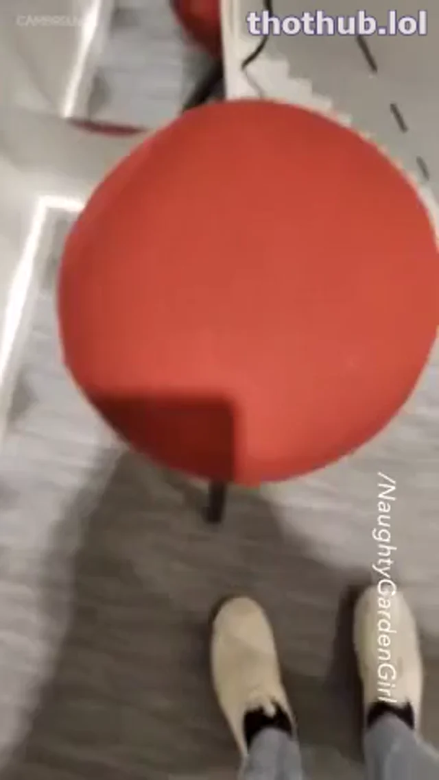 NaughtyGardenGirl NGG Risky in dressing room