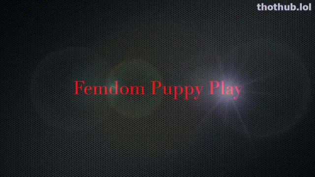 Aria nicole trains her lazy useless roomate to be her pup part 1