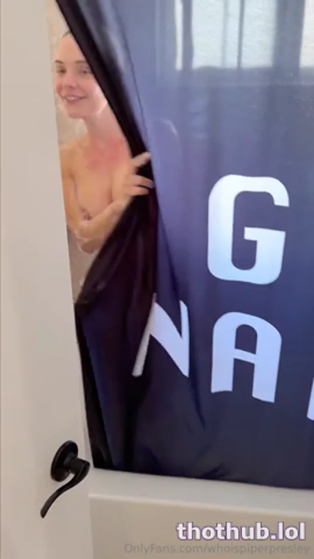 Piper Presley shower and bedroom pov fuck