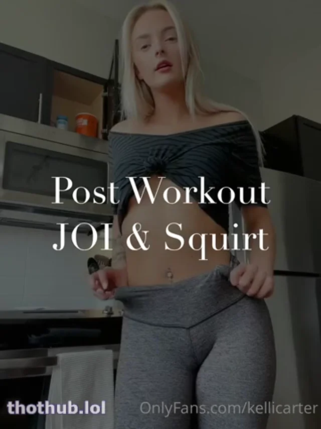 Kellicarter joi and squirt