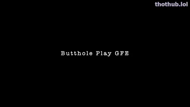 Alex bishop butthole play gfe