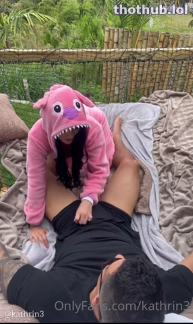 @Kathrin3 Having Sex On A Deck Net Pt. 1