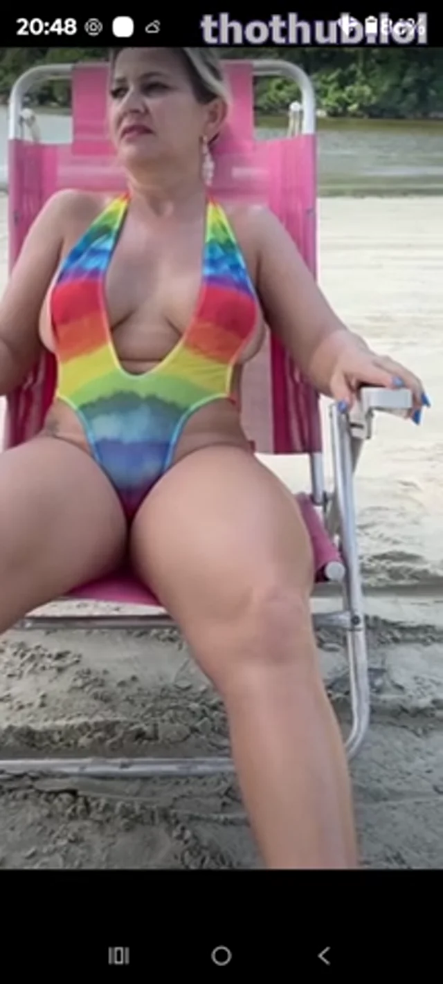 Aloira Praiana Rainbow transparent Biquini