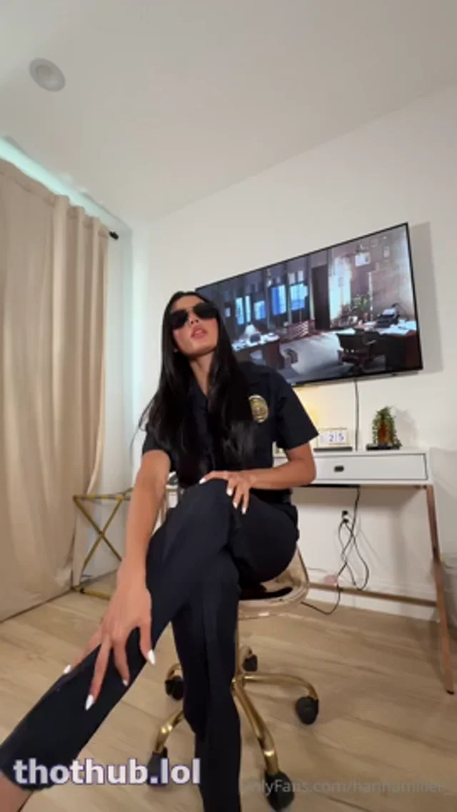 Hannamiller horny officer rides your dick