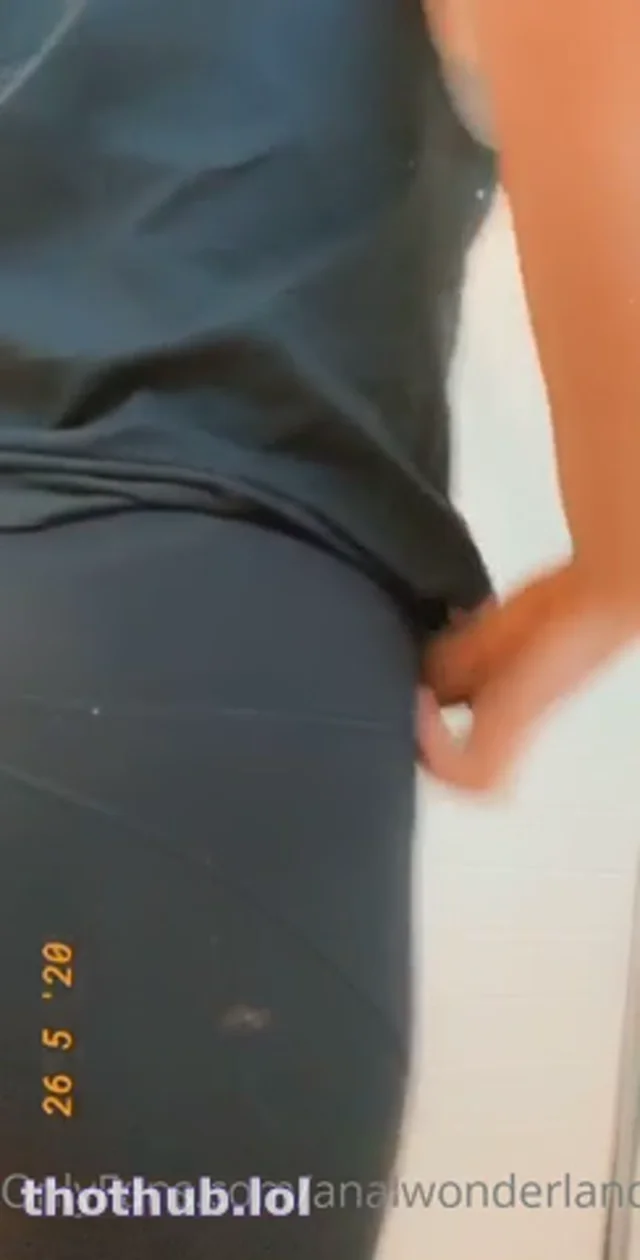 Sarah amazing aussie PAWG pov ANAL + squirt after gym