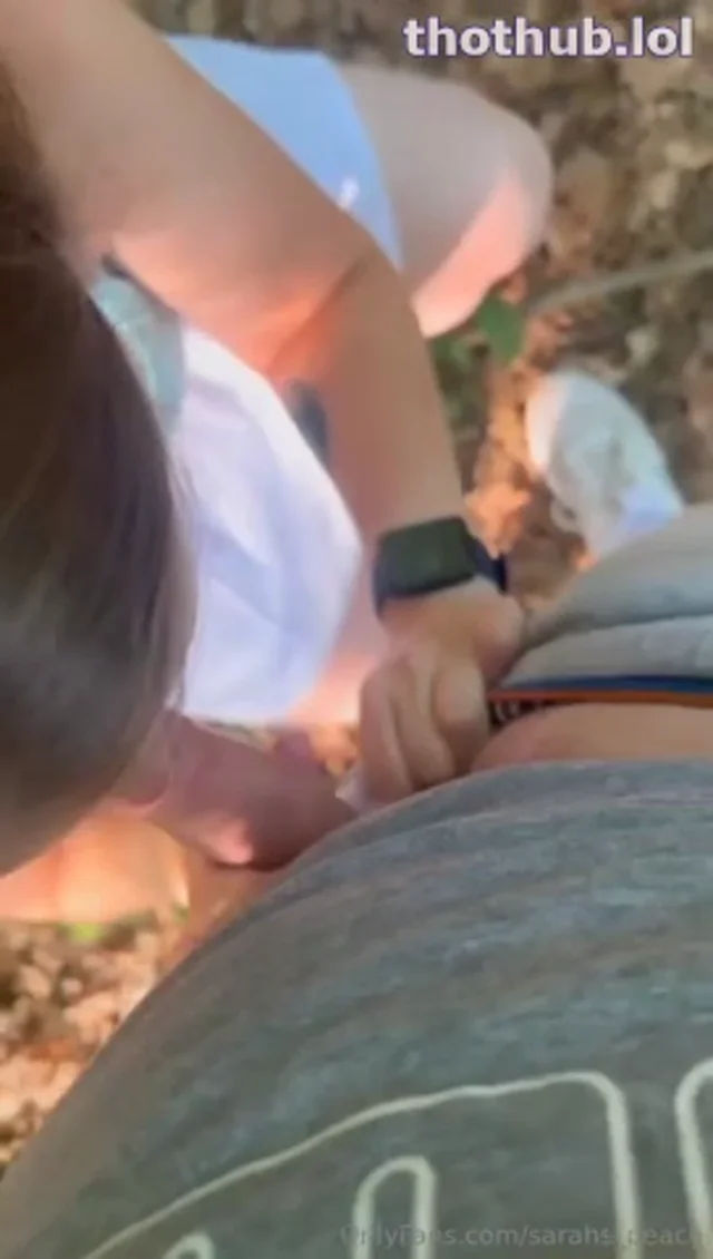 Sarah sexy German pawg BG fuck outside