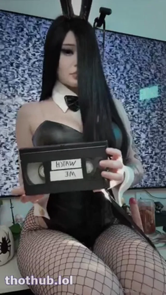 Lynienicole Black rabbit masturbation