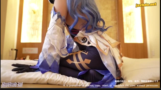 Rizuna ASMR Ganyu Cosplay