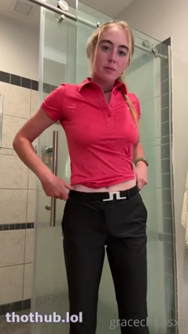 Grace Charis shower pussy tease