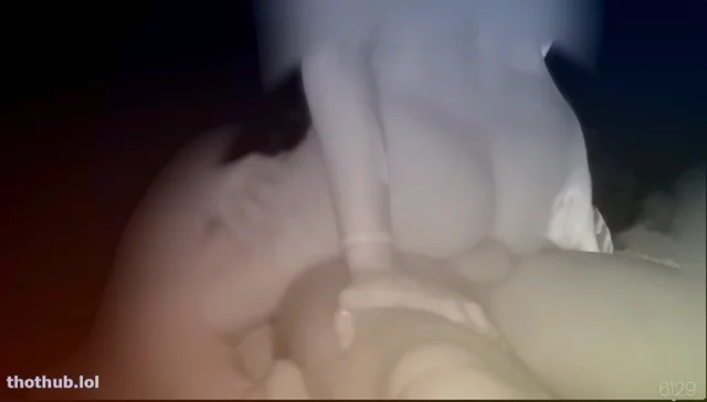 Jenny Scordamaglia riding a cock outside