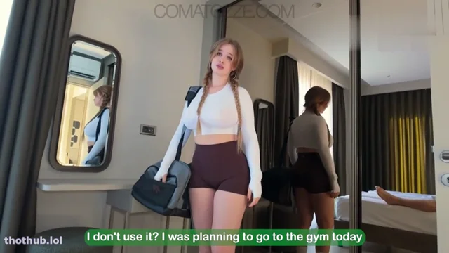 Comatozze – Stepsister was late for the gym. Only 15 minutes left for warm-up