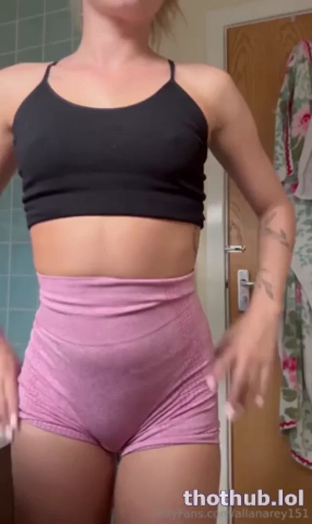 Allanarey51 post gym striptease