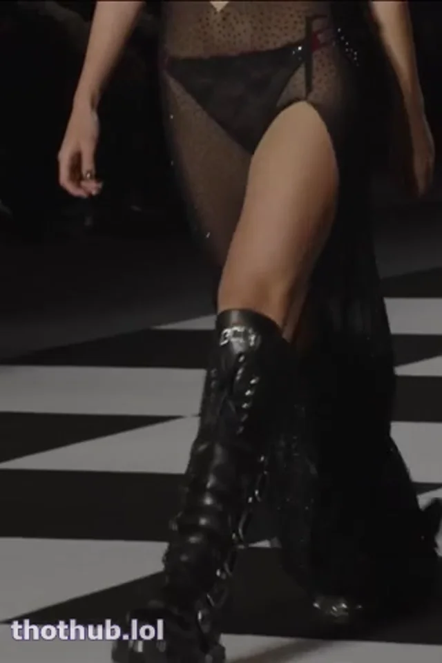 Anna Malygon Nude Tits-GCDS Milan Fashion Week