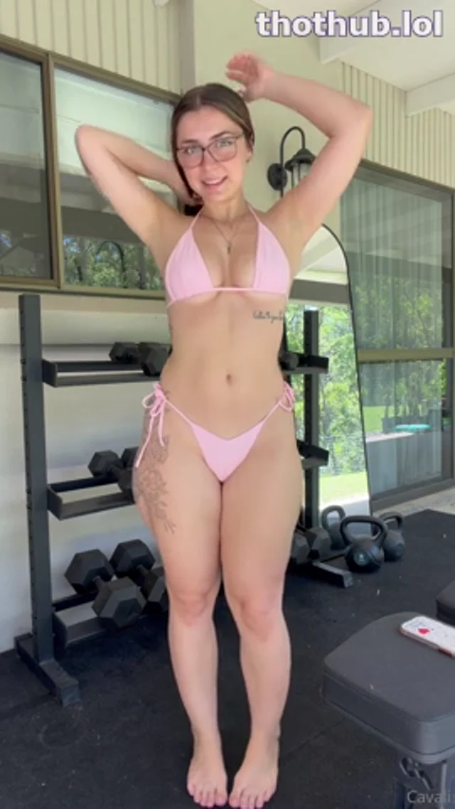 Lilith Cavaliere Bikini Workout Onlyfans