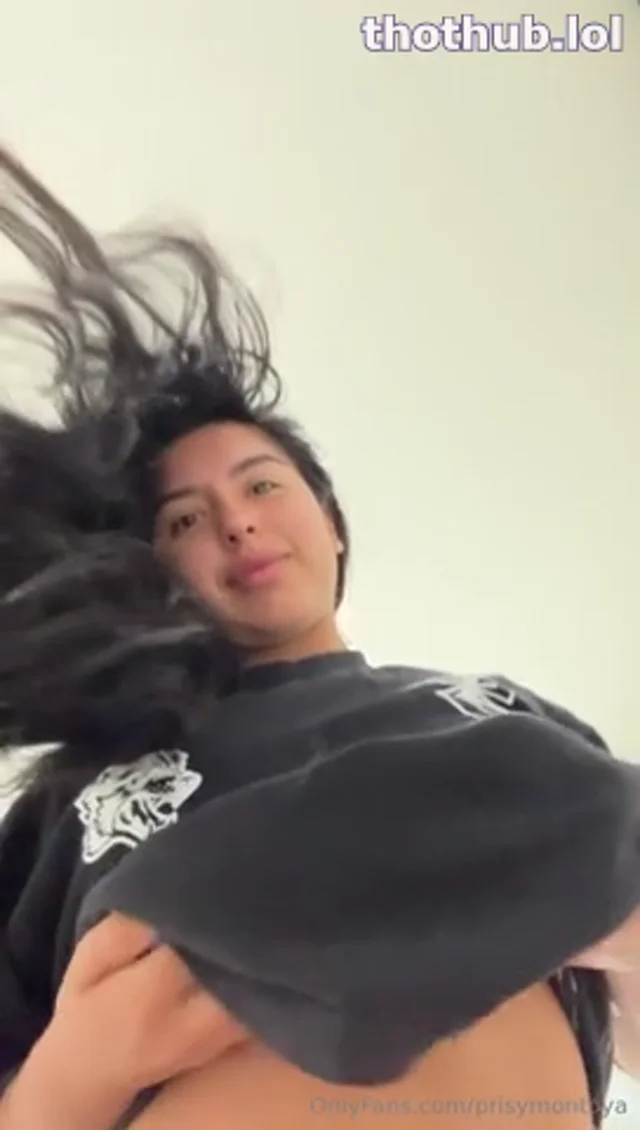 Prisy Montoya Tits + Pussy Rub Through Panty Onlyfans