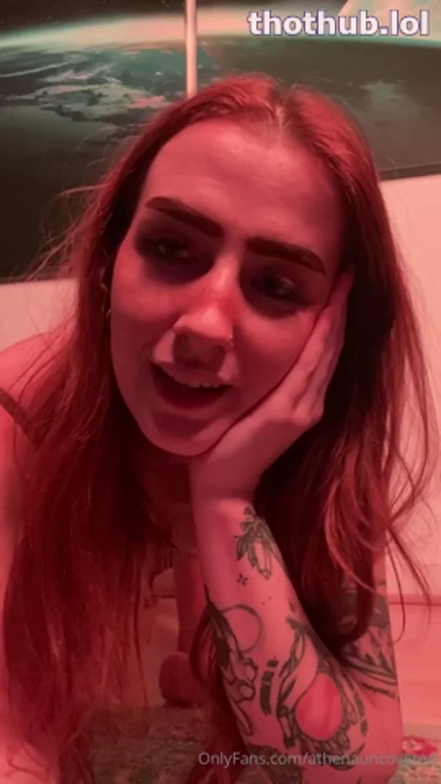 Athena ginger babe PoV dildo solo