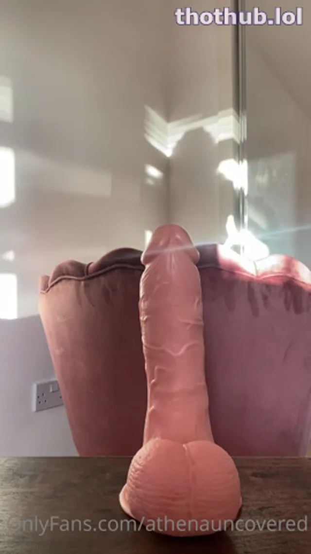 Athena ginger babe HOT PoV close up dildo riding