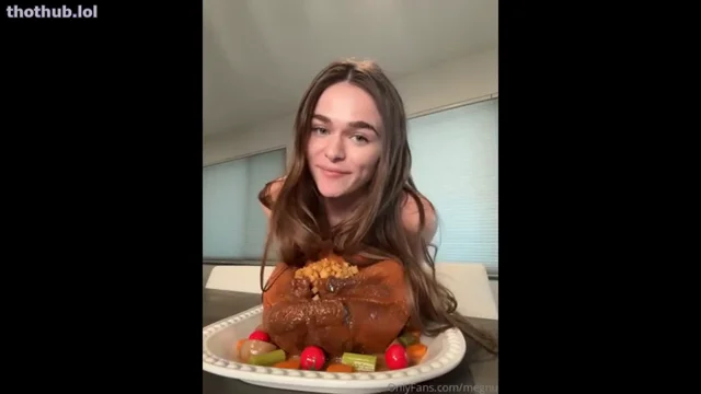Megnutt02 Topless Turkey Feast Video Leaked