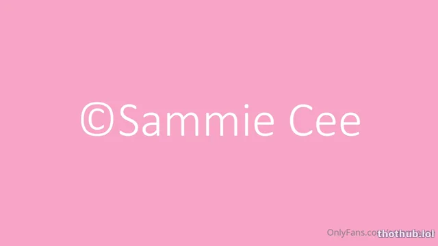 SammieCee Pregnant Tummy JOI