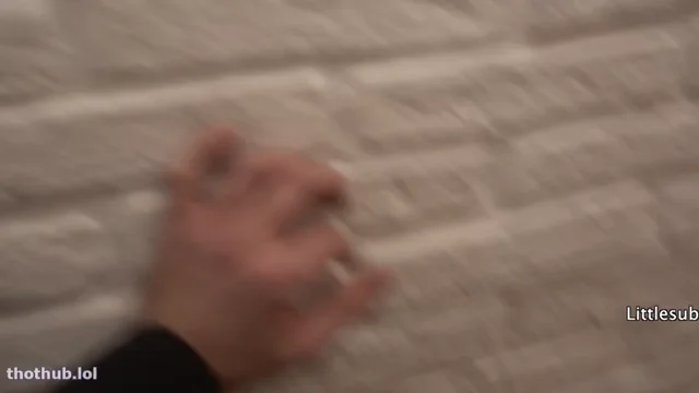 Littlesubgirl public blowjob