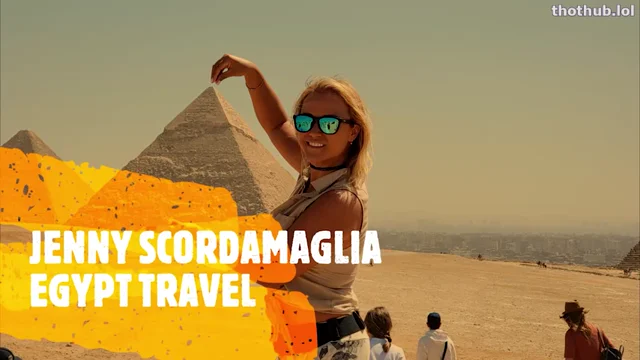 Jenny Scordamaglia egypt travel