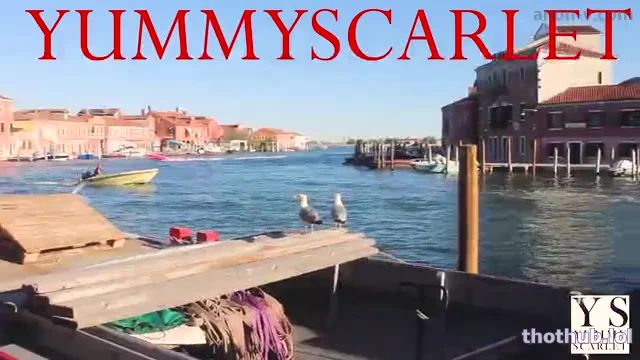 YummyScarlet Boy Girl Blowjob & Sex Summer Venice Part2 Shower