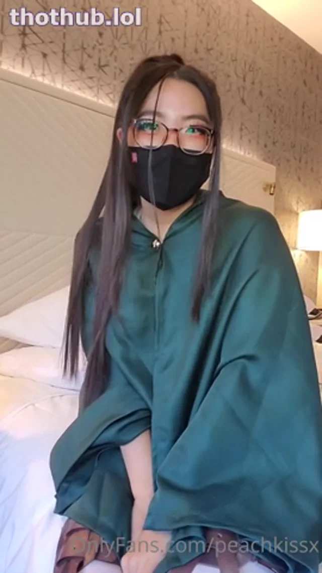 Peach Kiss Scout Masturbates