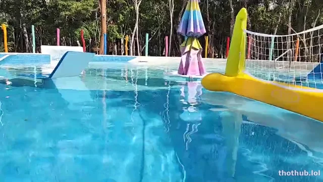 Jenny Scordamaglia Pool Side