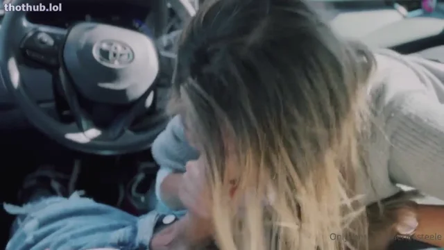 AERIESSTEELE – ONLYFANS – CAR BLOWJOB 2