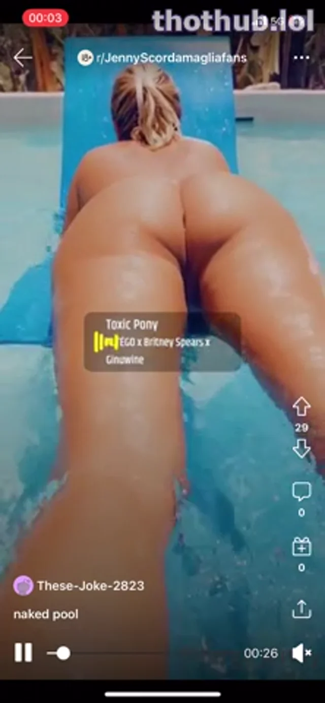 Naked Energy Jenny Scordamaglia OPEN Pussy