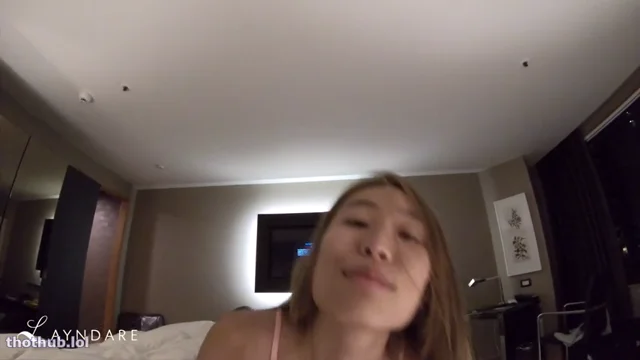 Layndare Alina lin asian hotel room sextape