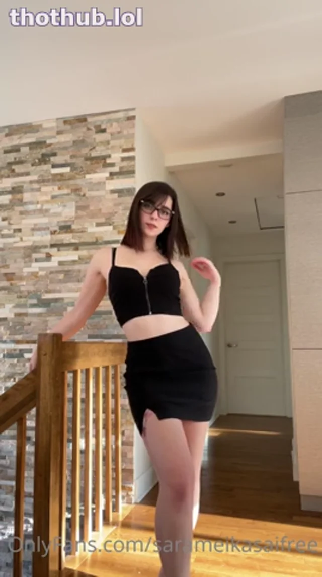 Sara Mei Kasai Dance Strip Red/Black lingerie