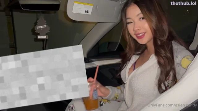 Asian Candy – Car Blowjob Sex Tape Video Leaked