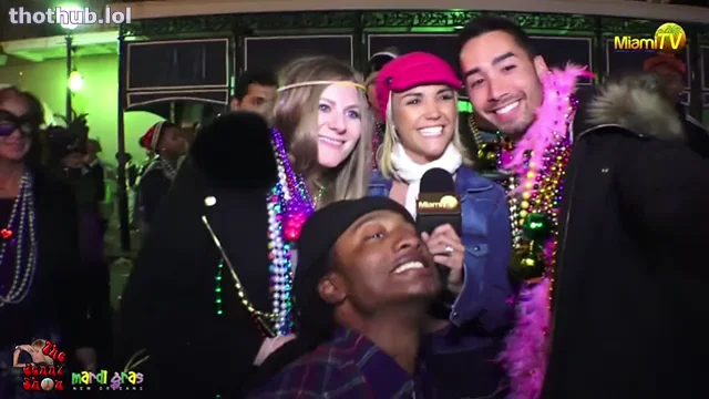 Jenny Scordamaglia Mardi Gras moment 1