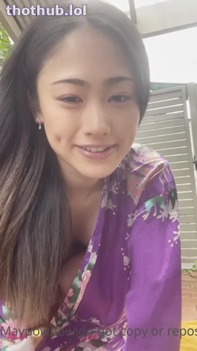 Maypowpow – onlyfans – outdoor masturbation