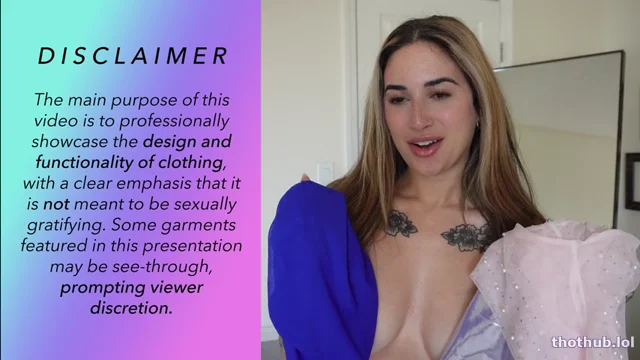 Alanah Cole – TRANSPARENT Dresses TRY ON with Mirror View! HD 2