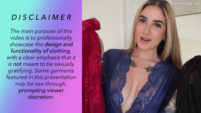 Alanah Cole – 4K TRANSPARENT Robes TRY ON with Mirror View! | Alanah Cole TryOn