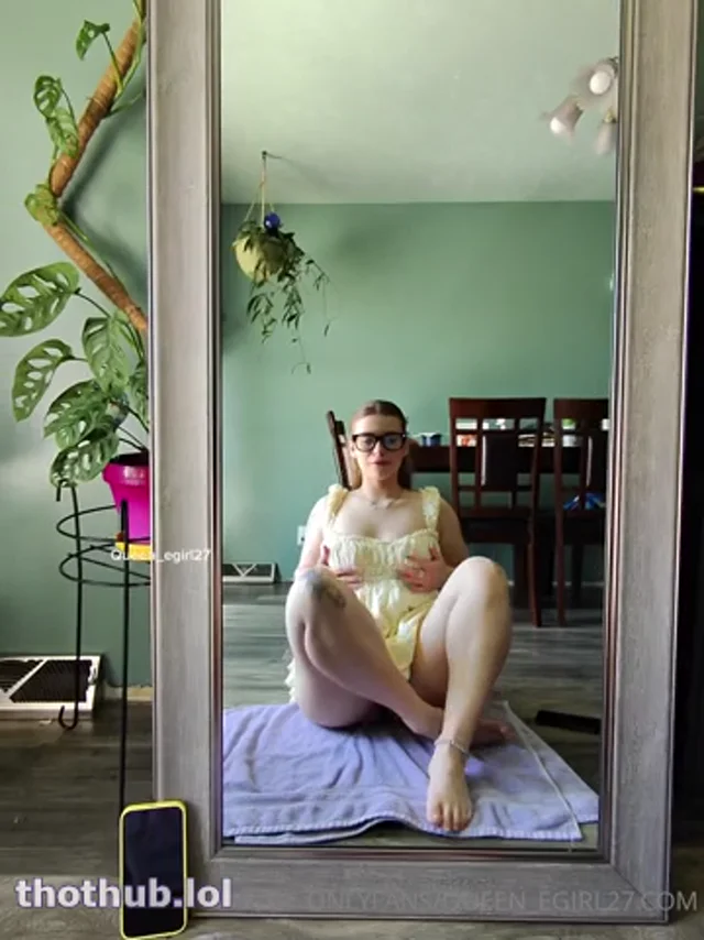 Queen_Egirl27 Mirror Masturbation