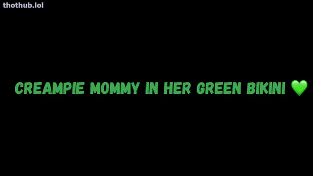 Morgan Lane- creampie in green