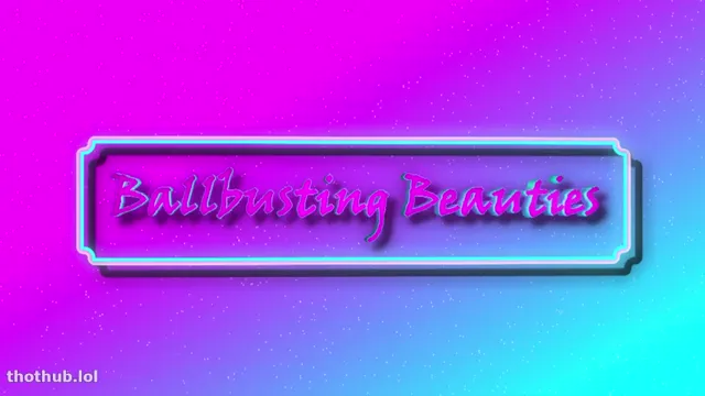 Ballbusting Beauties  Ballbusting Superstar Starring London Lix