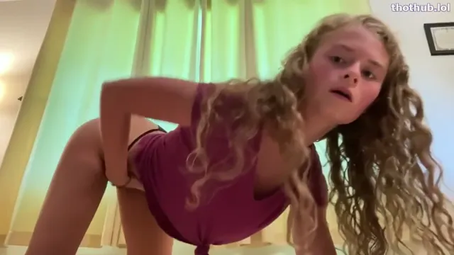 Emma Bunny masterbates with fingers and vibrator