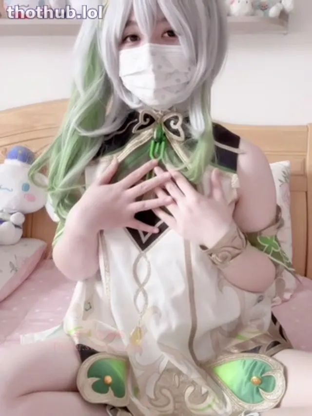 Sweetrabbit233 nahida cosplay solo