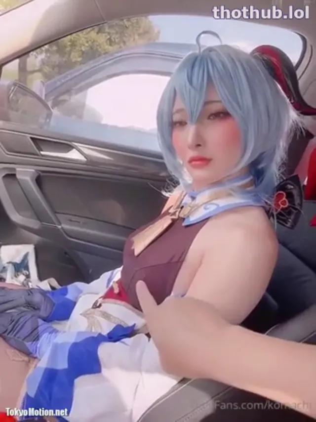 Kocho komachi ganyu cosplay