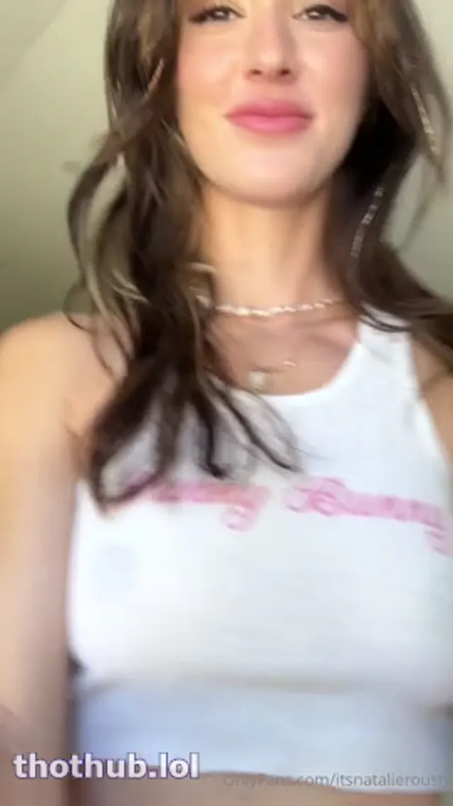Natalie Roush White Dress Onlyfans