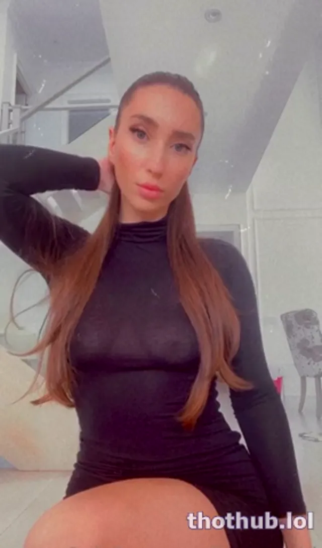 SarahJ Black Transparent dress